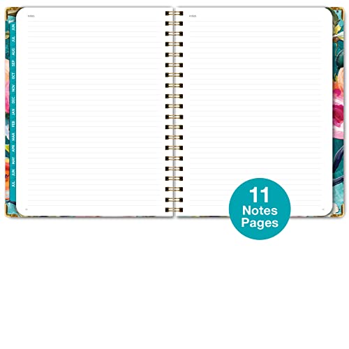 Academic Year 2023-2024 Teal Floral Planner