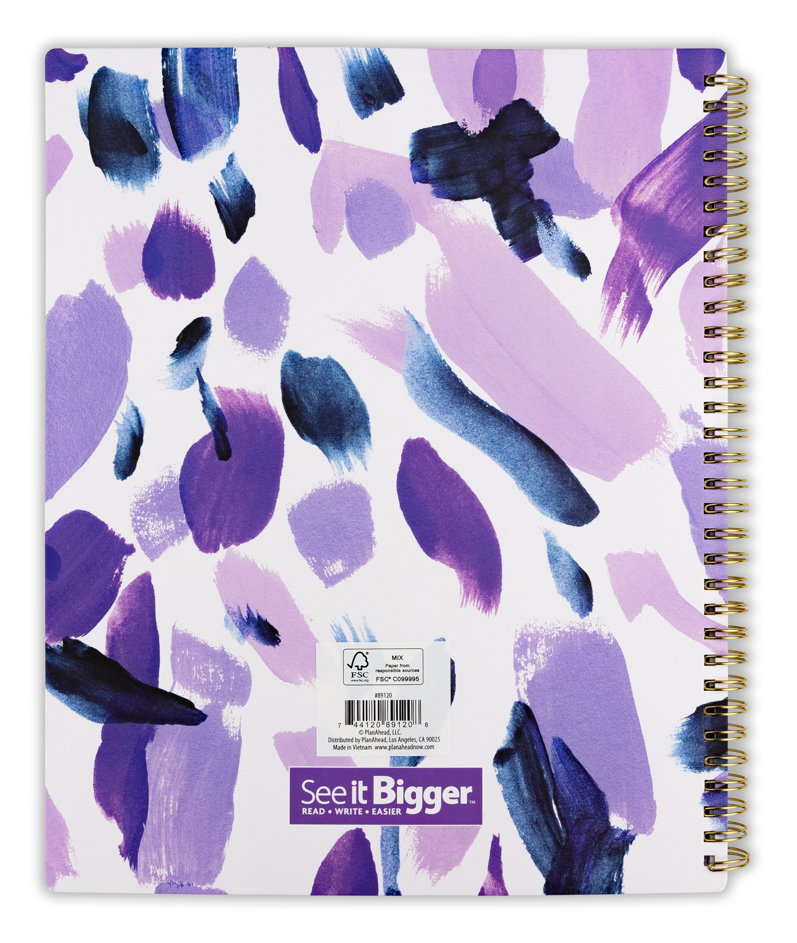 2022-2023 Purple Planner, 11" x 9.75