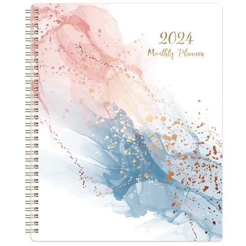 18-Monthly Planner, 2023-2024 Calendar With Tabs
