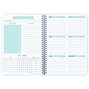 A5 Undated Weekly Goal Planner