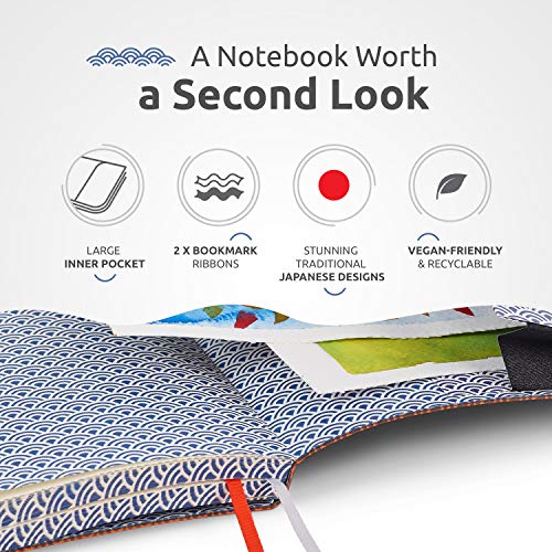 ZenART B5 Dotted Journal - Orange Motif