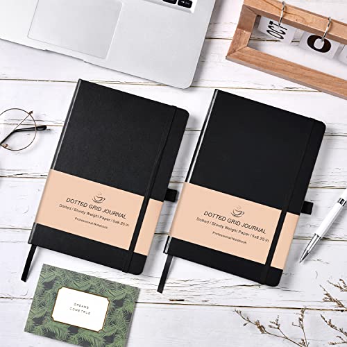 URSUNSHINE Dot Grid Journal - Premium Hardcover Notebook