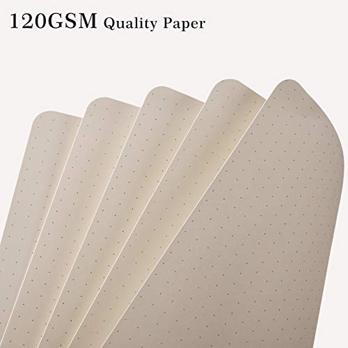 RETTACY Dotted Bullet Grid Journal Set