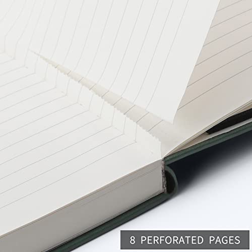 RETTACY Leather College Ruled Notebook 2-Pack