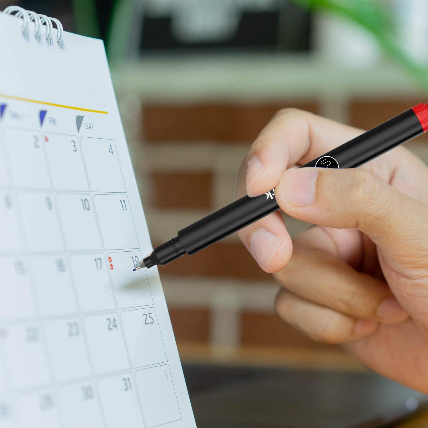 Pastel Dual Tip Calligraphy Art Pens - 15 Pack