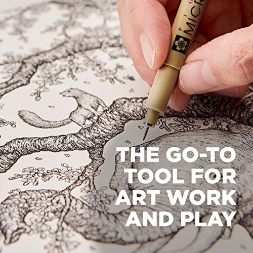 Sakura Pigma Micron Black Pens Set of 6