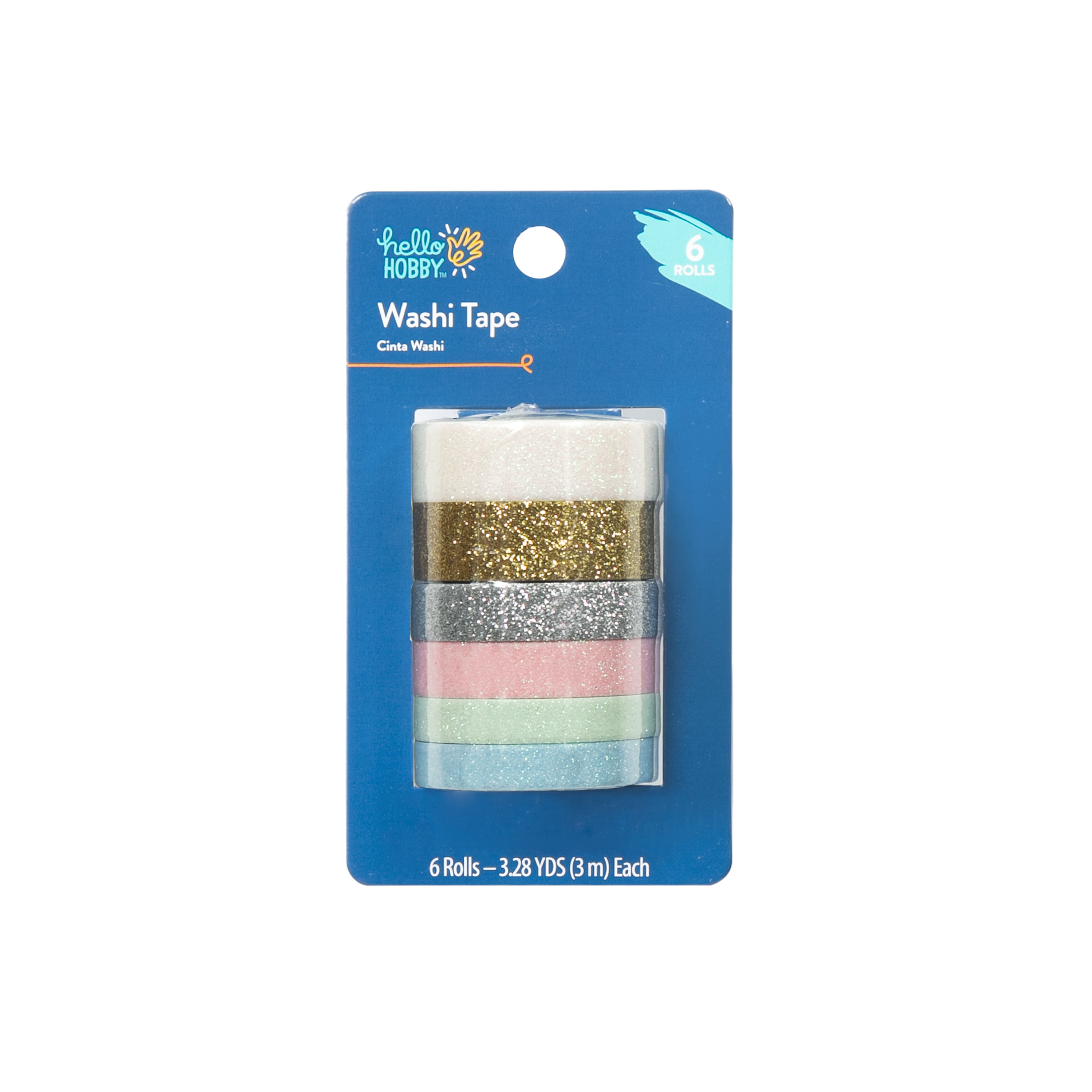 Hello Hobby Sparkling Glitter Washi Tape