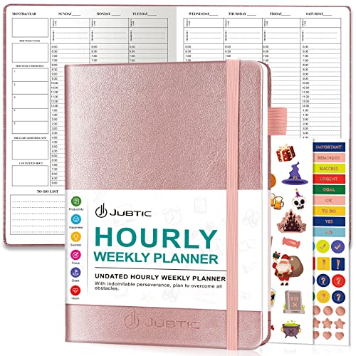 2023-2024 Hourly Appointment Planner - Large Vertical Layout