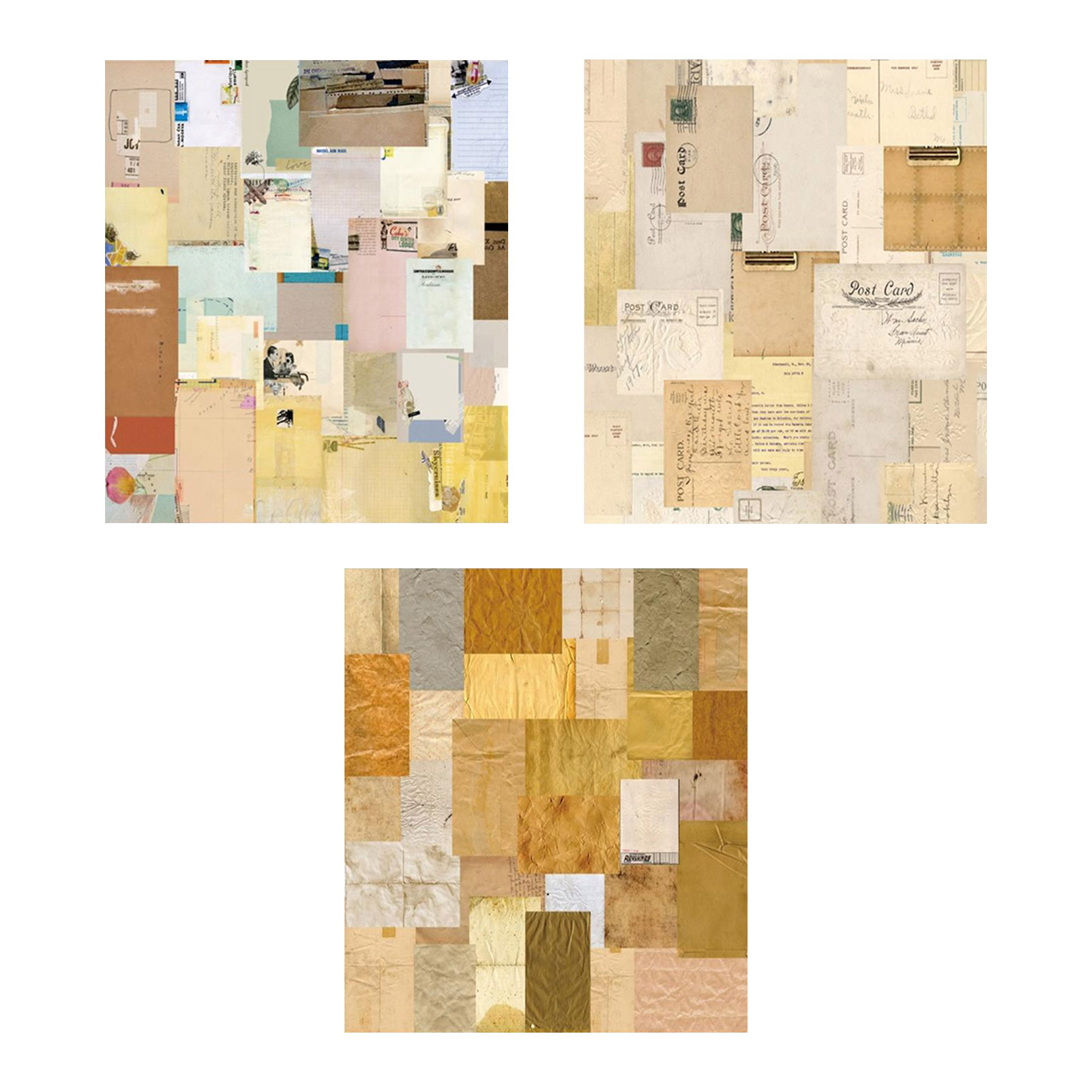 IMSHIE Vintage Journaling Paper for Scrapbooking