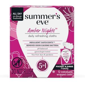 Amber Nights Cleansing Wipes with Oat & Shea