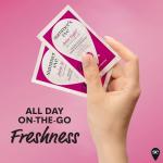 Amber Nights Cleansing Wipes with Oat & Shea