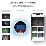 Wireless 4-Cam Solar Security System with 360° Vision