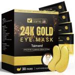 24K Gold Under Eye Patches for Puffiness and Dark Circles