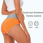 CULAYII Women's High Waisted Cotton Briefs