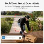 AOSU 2K Wireless Video Doorbell with Alexa Integration