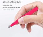 High Precision Stainless Steel Tweezers Set - 4 Pieces