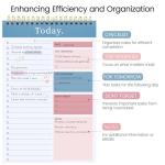 Colorful To Do List Notepad for Productivity