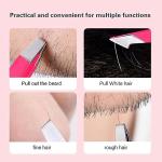 High Precision Stainless Steel Tweezers Set - 4 Pieces