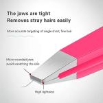 High Precision Stainless Steel Tweezers Set - 4 Pieces