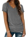 Women's Casual V-Neck T-Shirts for Summer