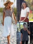 Women's Casual V-Neck T-Shirts for Summer