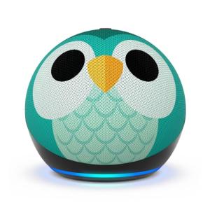 Amazon Echo Dot Kids with Alexa, Owl Design