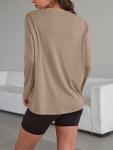 Trendy Oversized Long Sleeve T-Shirt for Women