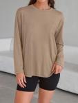 Trendy Oversized Long Sleeve T-Shirt for Women