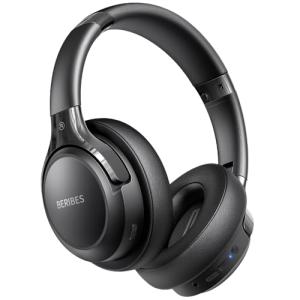 BERIBES Wireless Over-Ear Bluetooth Headphones with Microphone