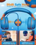 Kids Wired Headphones with Microphone - Safe & Comfortable