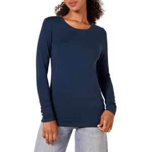 Amazon Essentials Women's Long-Sleeve Crewneck T-Shirt