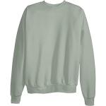 Hanes Men's EcoSmart Sweatshirt, Stonewashed Green Medium