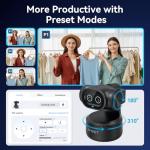 EMEET PIXY 4K AI-Powered Dual-Camera Webcam