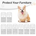 Waterproof Soft Dog Bed Blanket, Reversible Sofa Cover
