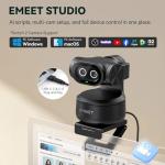 EMEET PIXY 4K AI-Powered Dual-Camera Webcam