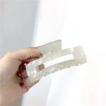 4 Stylish Acetate Hair Claw Clips Set