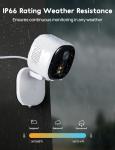 2K Wi-Fi Security Cameras with Night Vision