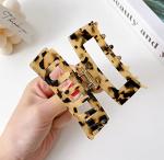 4 Stylish Acetate Hair Claw Clips Set