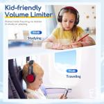 EarFun Kids Wired Headphones with Microphone