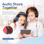 EarFun Kids Wired Headphones with Microphone