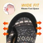 Women's Adjustable Diabetic Shoes and Slippers Size 9