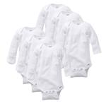 Gerber Baby 6-Pack Long-Sleeve Bodysuits 0-3 Months