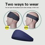 5 Pack of Moisture Wicking Sports Headbands
