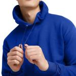 Hanes EcoSmart Men's Hooded Sweatshirt, Deep Royal