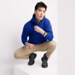 Hanes EcoSmart Men's Hooded Sweatshirt, Deep Royal