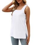 Summer Square Neck Casual Tank Top for Women