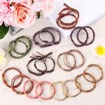 20 Boho Hair Ties - 5 Styles, 10 Colors