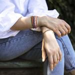 20 Boho Hair Ties - 5 Styles, 10 Colors