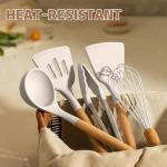 33-Piece Non-Stick Silicone Kitchen Utensils Set