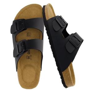 CUSHIONAIRE Men's Adjustable Cork Footbed Sandals 12